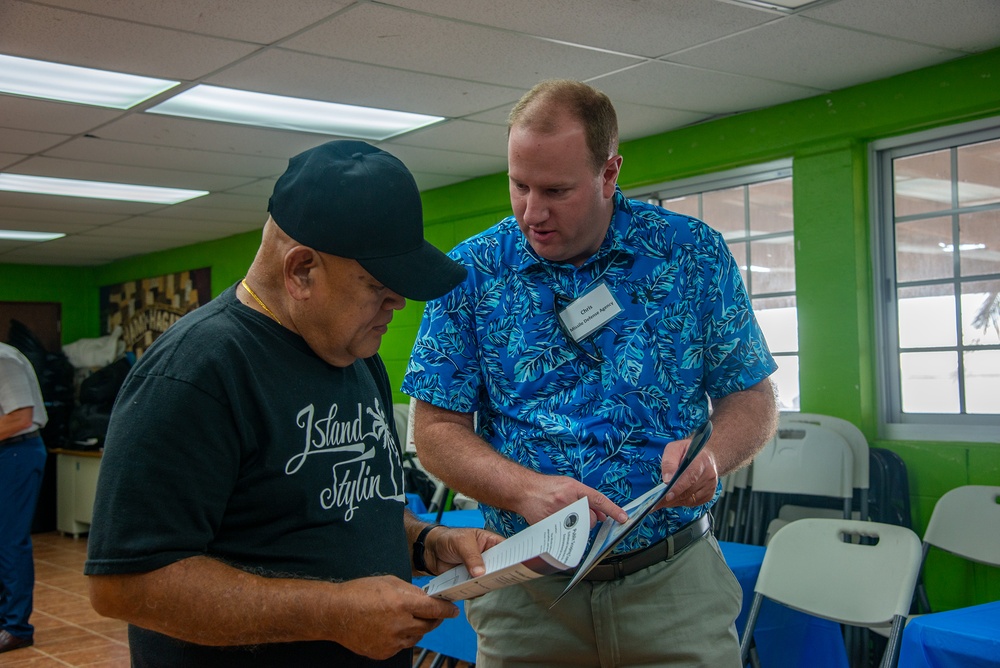 Local Residents Attend Scoping Meeting for Guam Defense System in Hagat