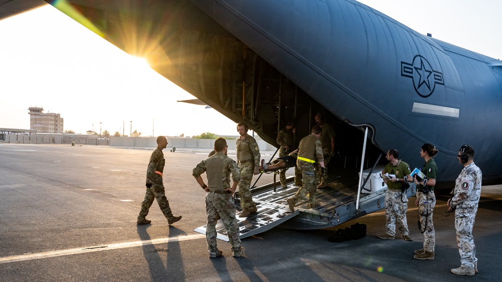 Medics Train During Contingency Response Development