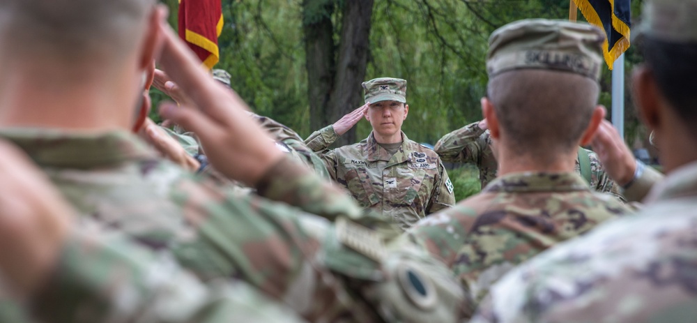 4th Division Sustainment Brigade Transfer of Authority Ceremony