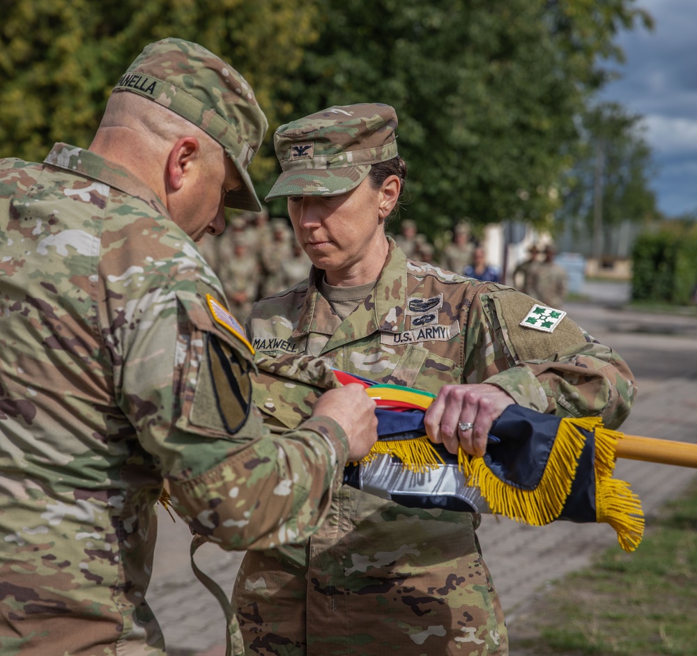 4th Division Sustainment Brigade Transfer of Authority Ceremony