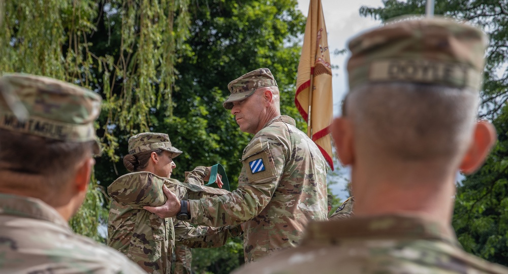 4th Division Sustainment Brigade Transfer of Authority Ceremony