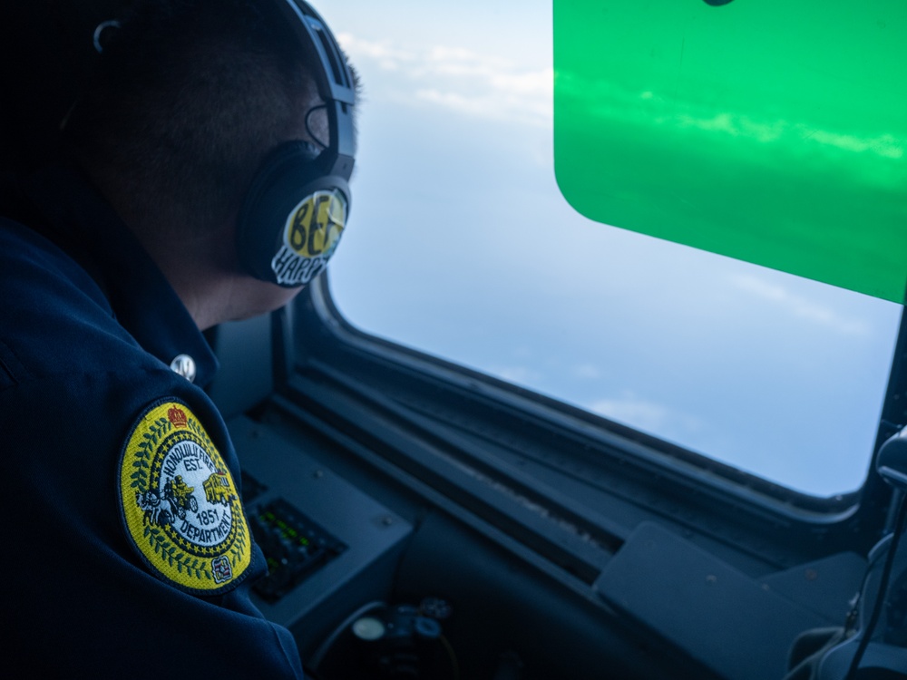 Wildfire Response: Hawaii Air National Guard Airlifts Fire Department resources to Maui