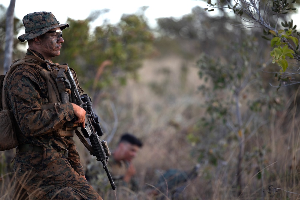 Blue Diamond Marines Train Alongside Brazilian Marines During Exercise Formosa