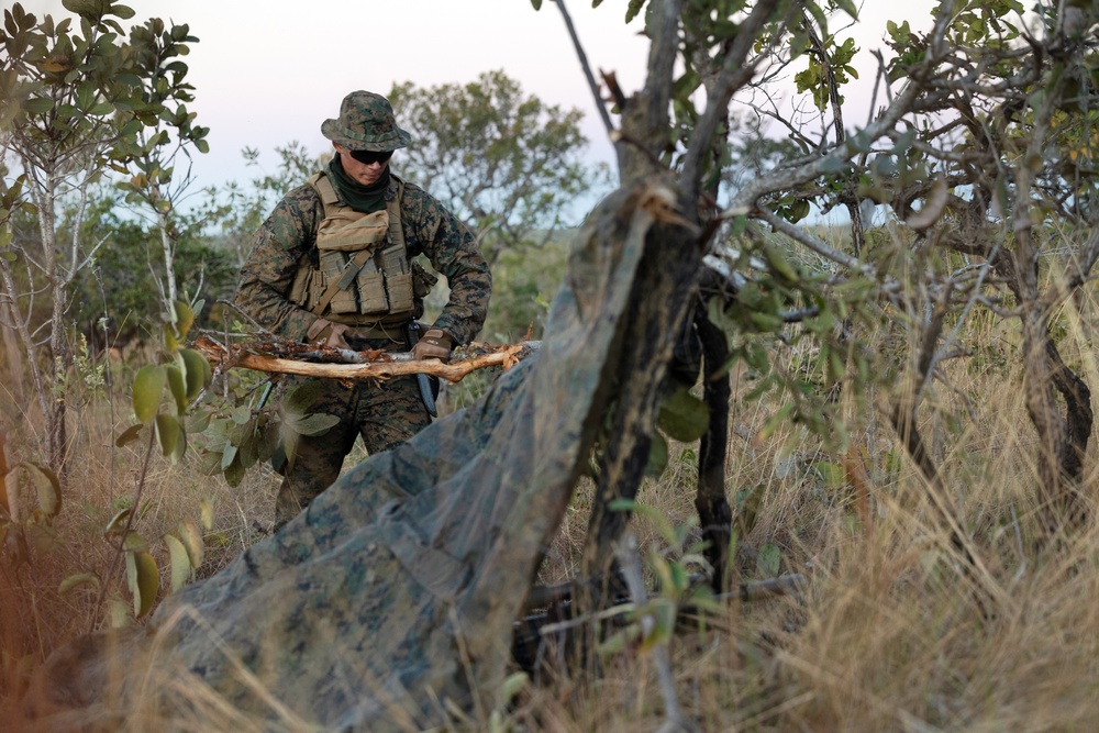 Blue Diamond Marines Train in Brazil during Exercise Formosa