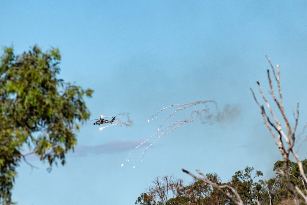 1AD and Australian Army's 3rd Brigade conduct combine arms live fire exercise