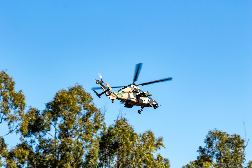 1AD and Australian Army's 3rd Brigade conduct combine arms live fire exercise