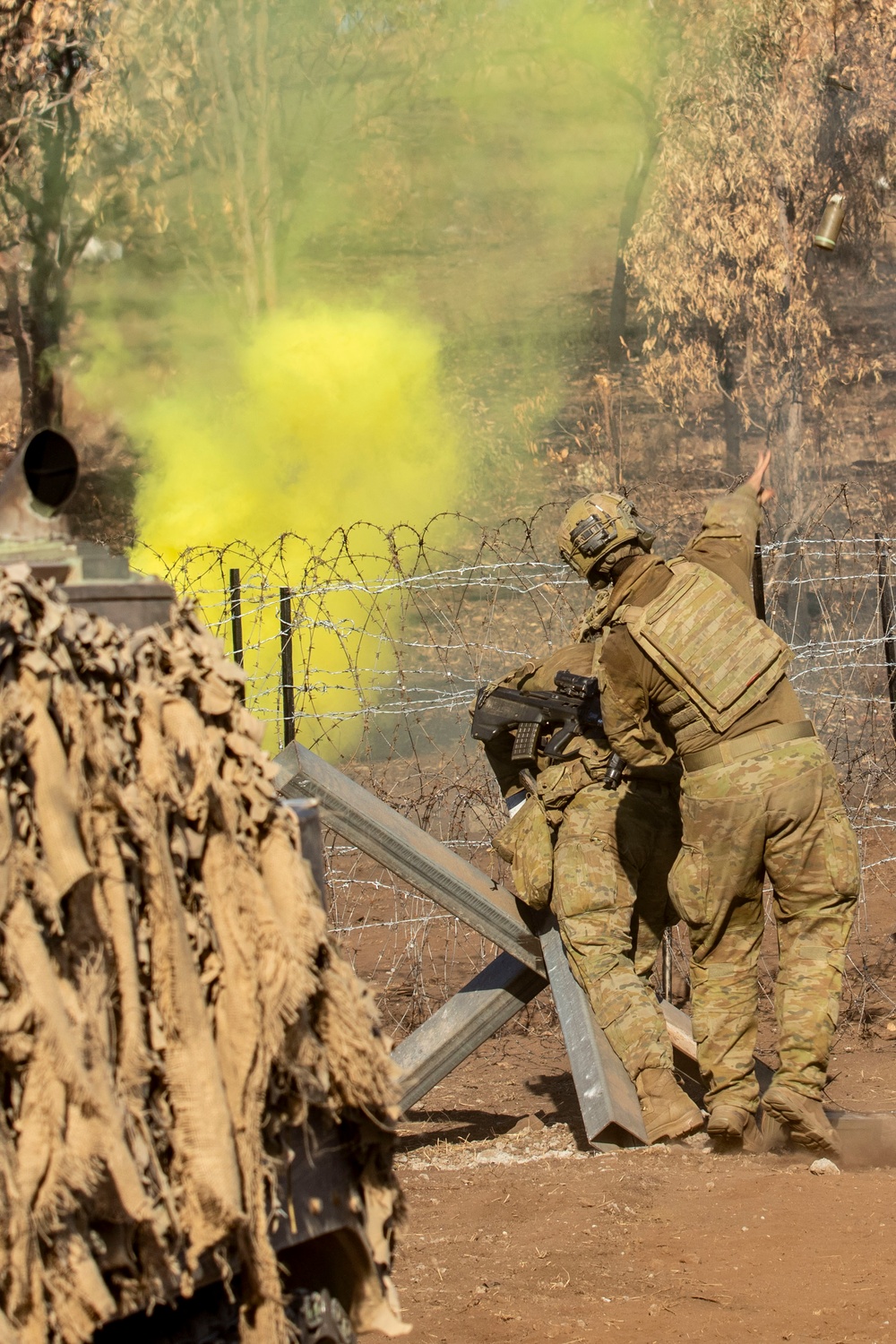 1AD and Australian Army's 3rd Brigade conduct combine arms live fire exercise