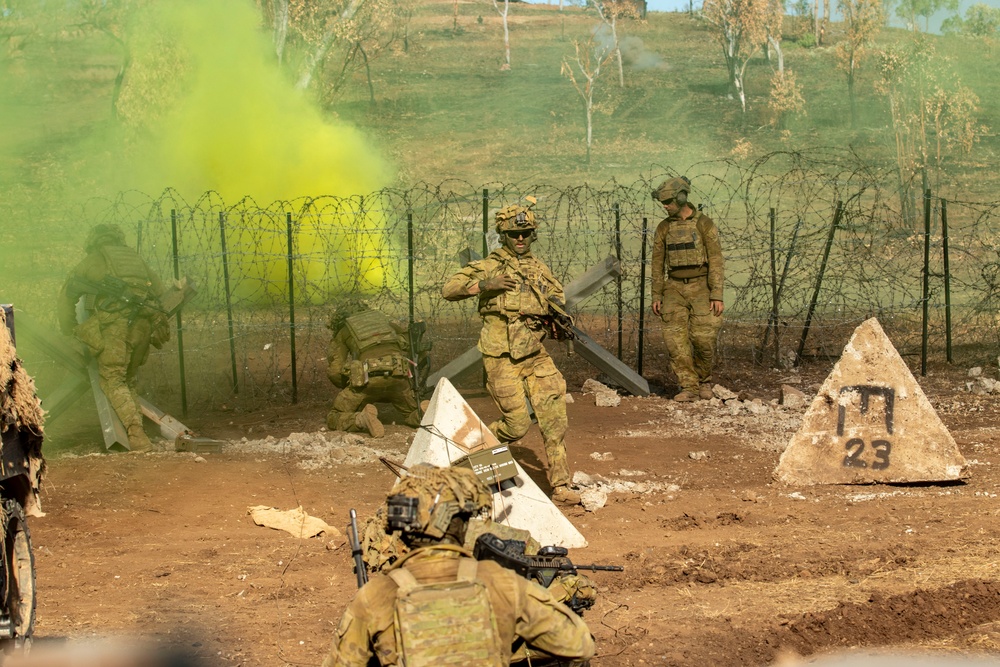 1AD and Australian Army's 3rd Brigade conduct combine arms live fire exercise