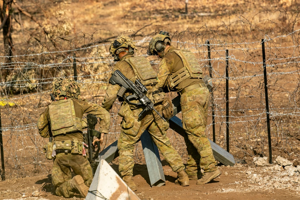 1AD and Australian Army's 3rd Brigade conduct combine arms live fire exercise