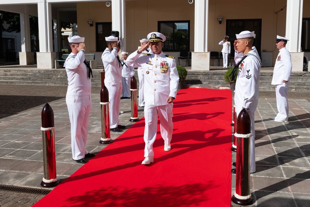 NAVFAC EURAFCENT Change of Command 2023