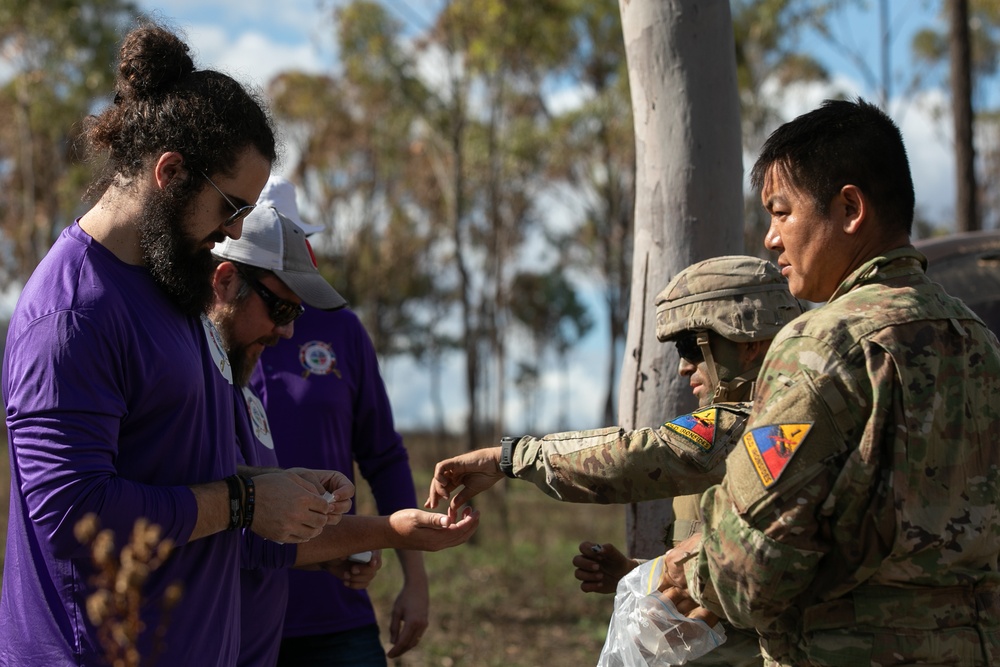 Comanche Company participates in wearables experiment