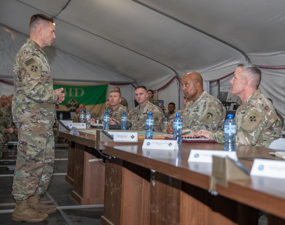 General Williams visits 4th Inf. Div. in Poland