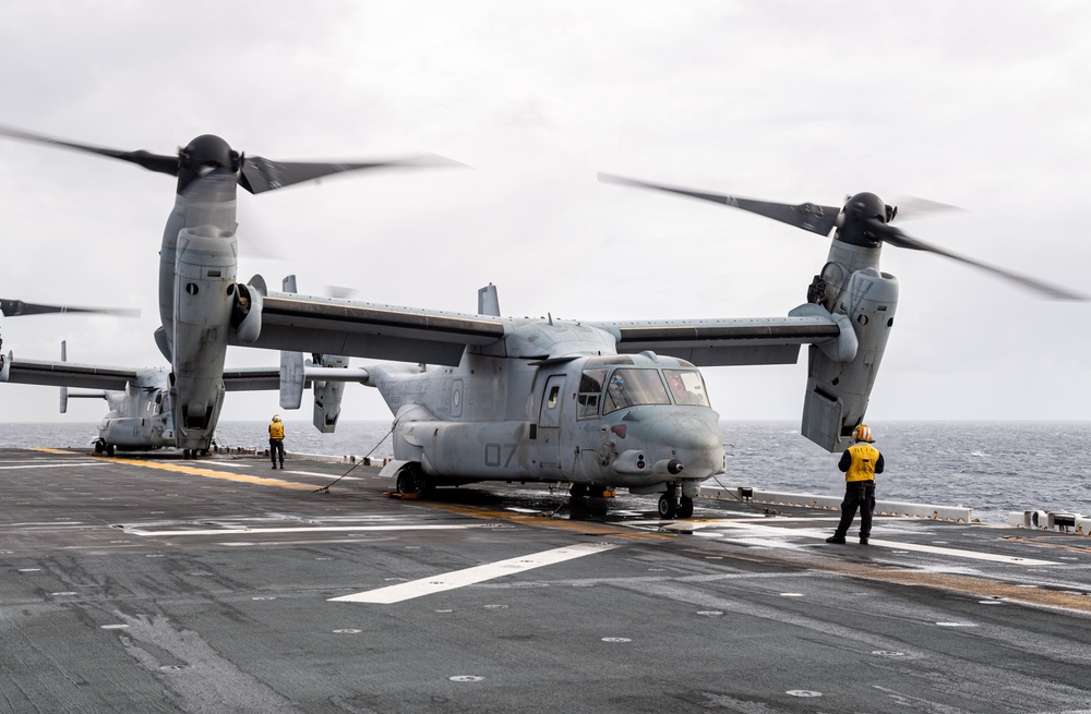 DVIDS - Images - USS America conducts flight operations during ...