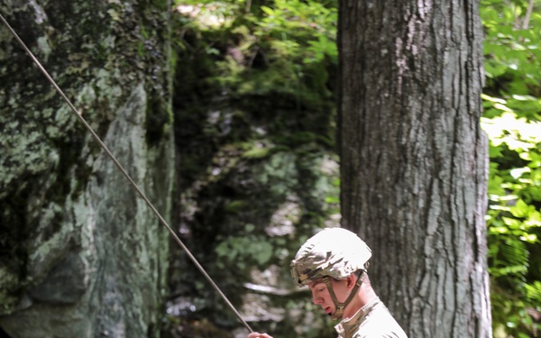 Vermont National Guard's 3-172 Infantry Train in the Green Mountains
