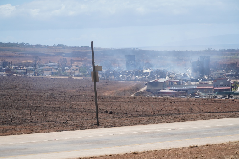 Hawaii National Guardsmen deploy to Maui County to aid in search efforts