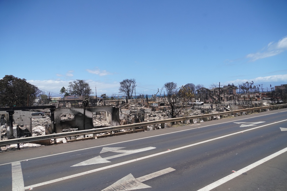 Hawaii National Guardsmen deploy to Maui County to aid in search efforts