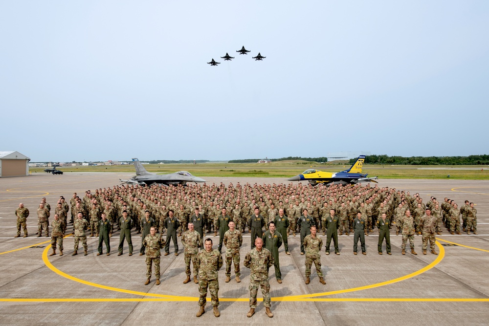 148th Fighter Wing formation 2023