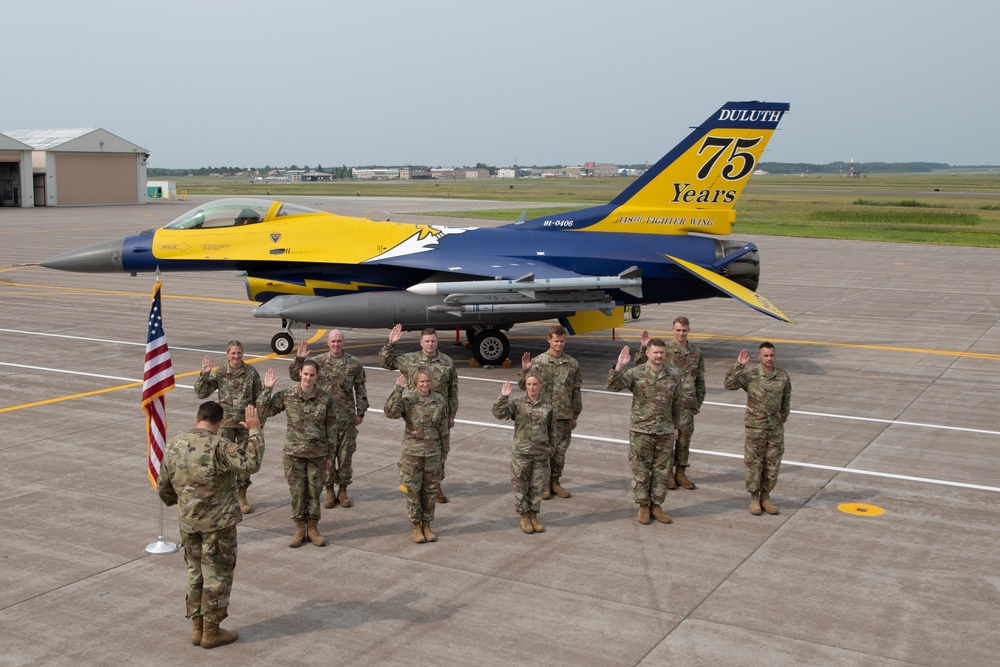 148th Fighter Wing formation 2023