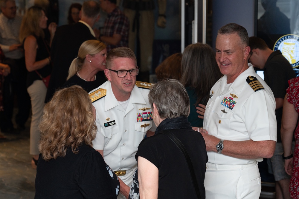 VADM Wolfe Hosts U.S. Navy Band's Concerts on The Avenue