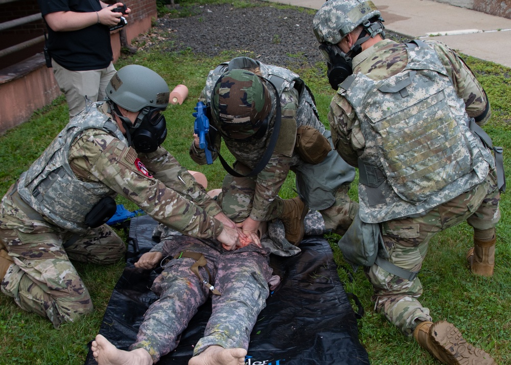 104th Medical Group completes Tactical Combat Casualty Care training