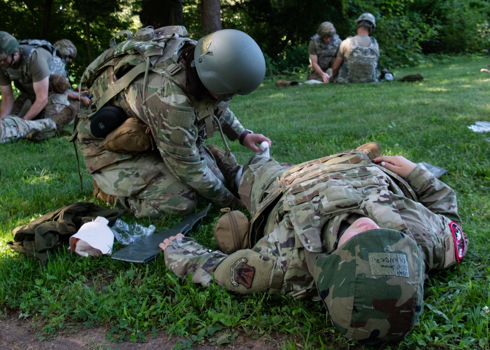 104th Medical Group completes Tactical Combat Casualty Care training