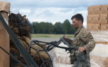 Operation Lethal Eagle III Sustainment Sling Load De-rigging