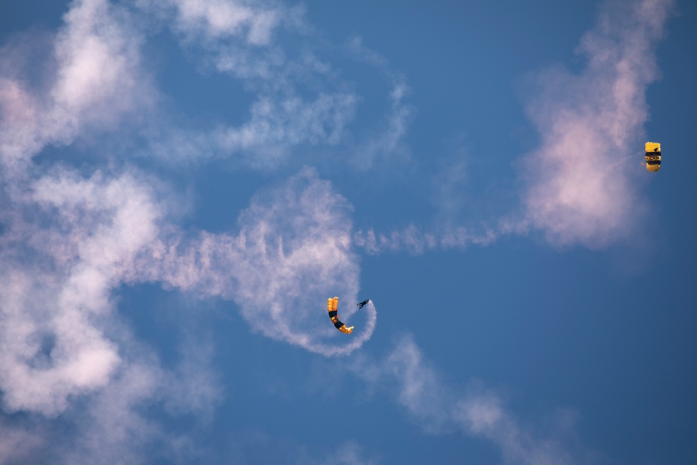 U.S. Army Golden Knights at Seafair 2023