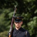 Sentinel Walks the Mat at Tomb of the Unknown Soldier