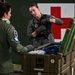 The U.S., Royal Australian, and New Zealand Air Force medical teams work together at Exercise Mobility Guardian 23