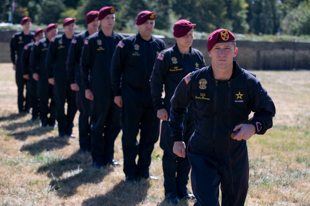 U.S. Army Golden Knights at Seafair 2023