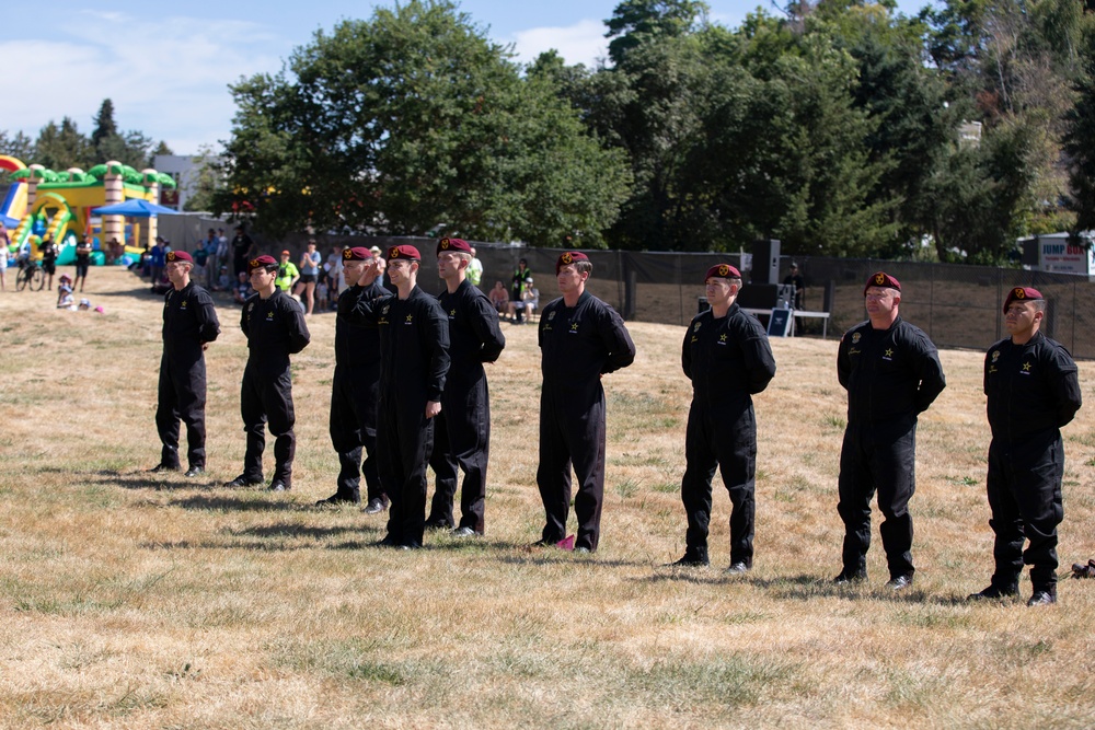 U.S. Army Golden Knights at Seafair 2023