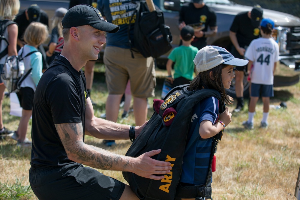 U.S. Army Golden Knights at Seafair 2023