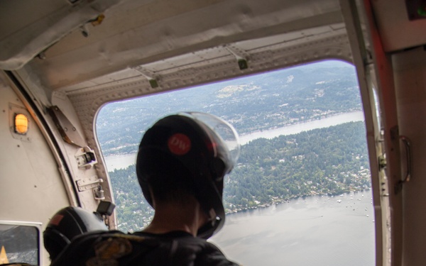 U.S. Army Golden Knights at Seafair 2023