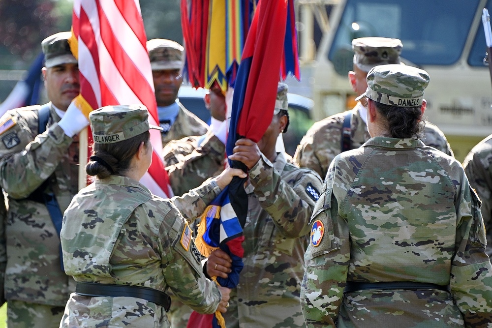 FORT DIX. 99th Readiness Division Change of Command. August 11th, 2023