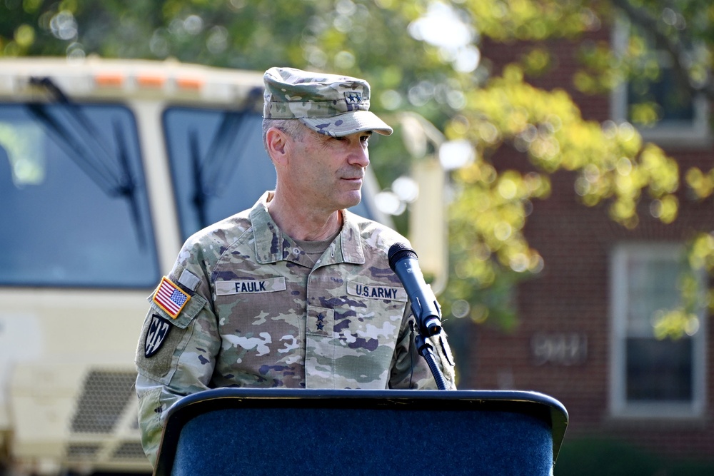 FORT DIX. 99th Readiness Division Change of Command. August 11th, 2023