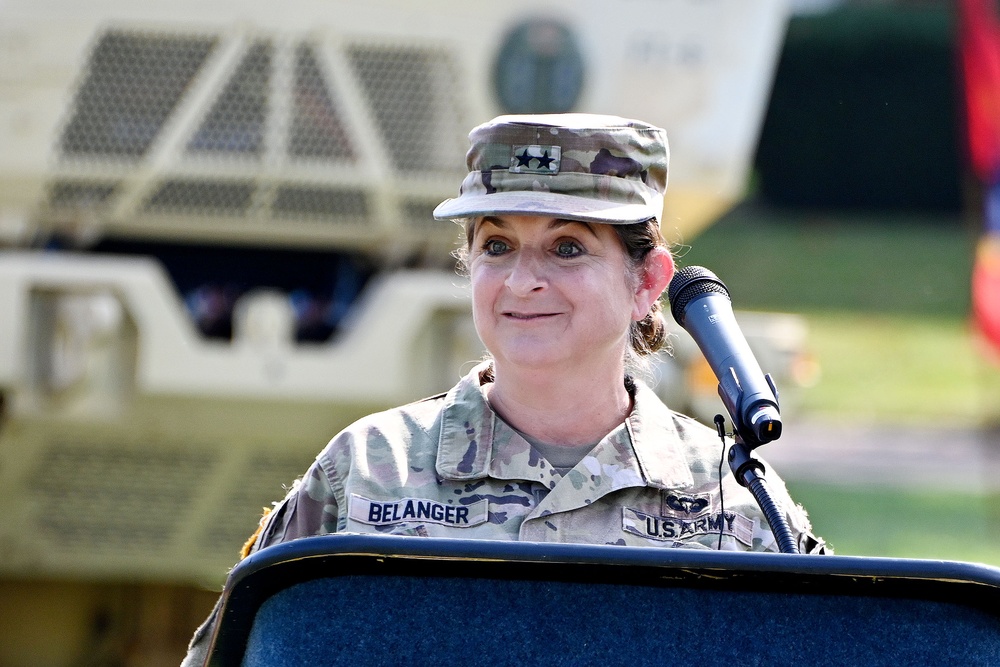 FORT DIX. 99th Readiness Division Change of Command. August 11th, 2023