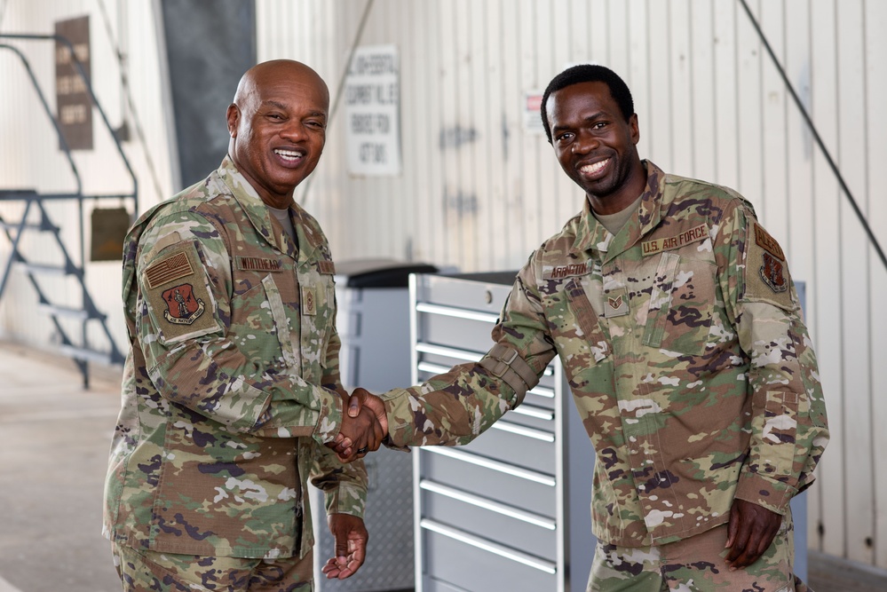 DVIDS - Images - Senior Enlisted Advisor Tony Whitehead Visits 147th ...