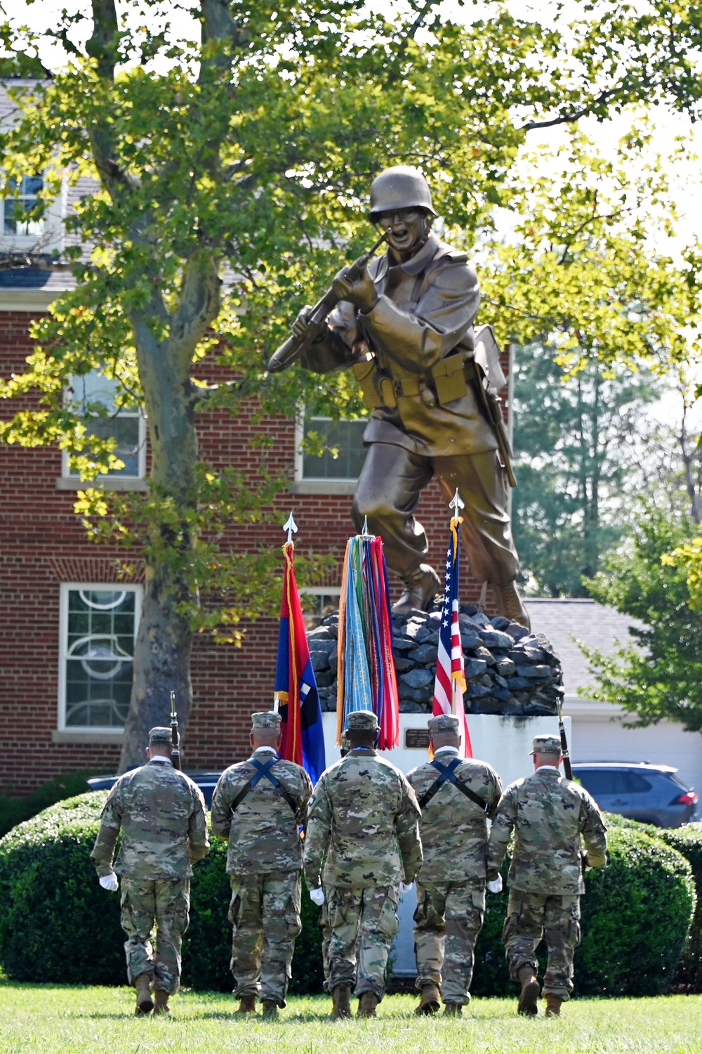 FORT DIX. 99th Readiness Division Change of Command. August 11th, 2023