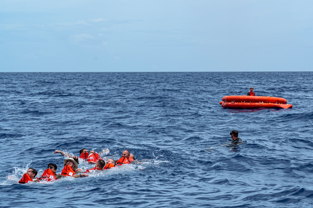 RAF, RAAF, and USAF, Conduct Search and Rescue Training