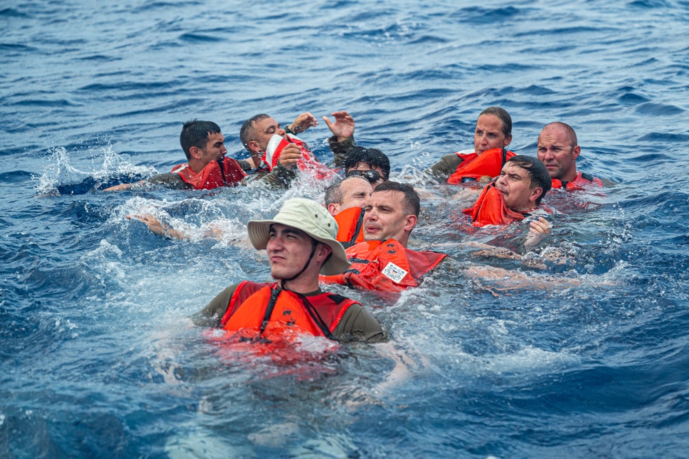 RAF, RAAF, and USAF, Conduct Search and Rescue Training