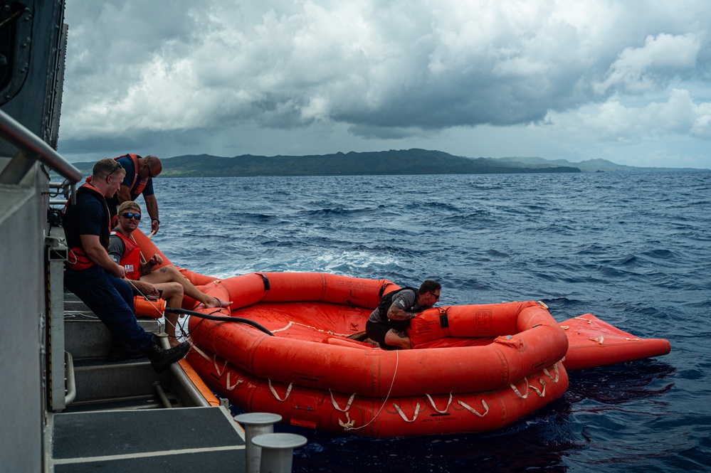 RAF, RAAF, and USAF, Conduct Search and Rescue Training