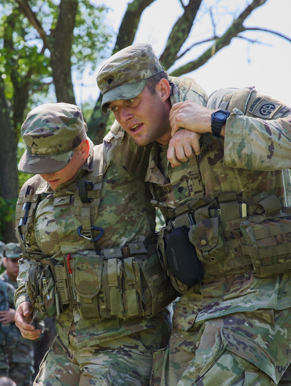 3BCT 82nd Abn. Div. Paratroopers support USMA summer training