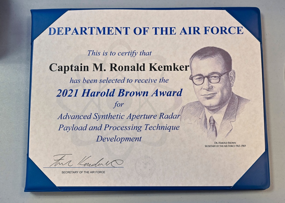 SecAF Kendall presents 2021-2022 Harold Brown Awards