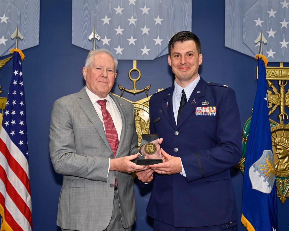 SecAF Kendall presents 2021-2022 Harold Brown Awards