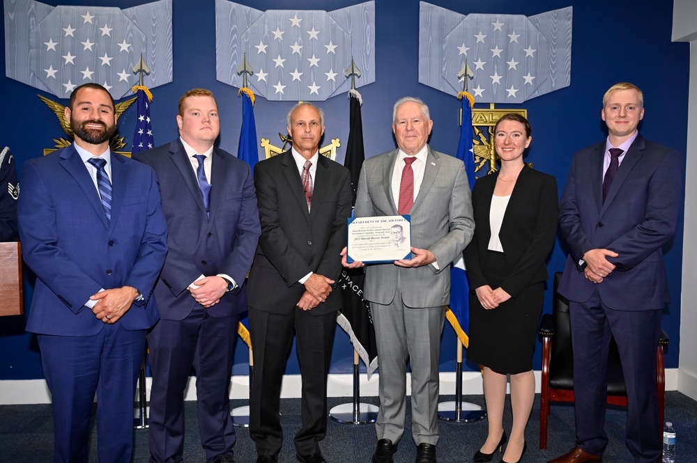 SecAF Kendall presents 2021-2022 Harold Brown Awards