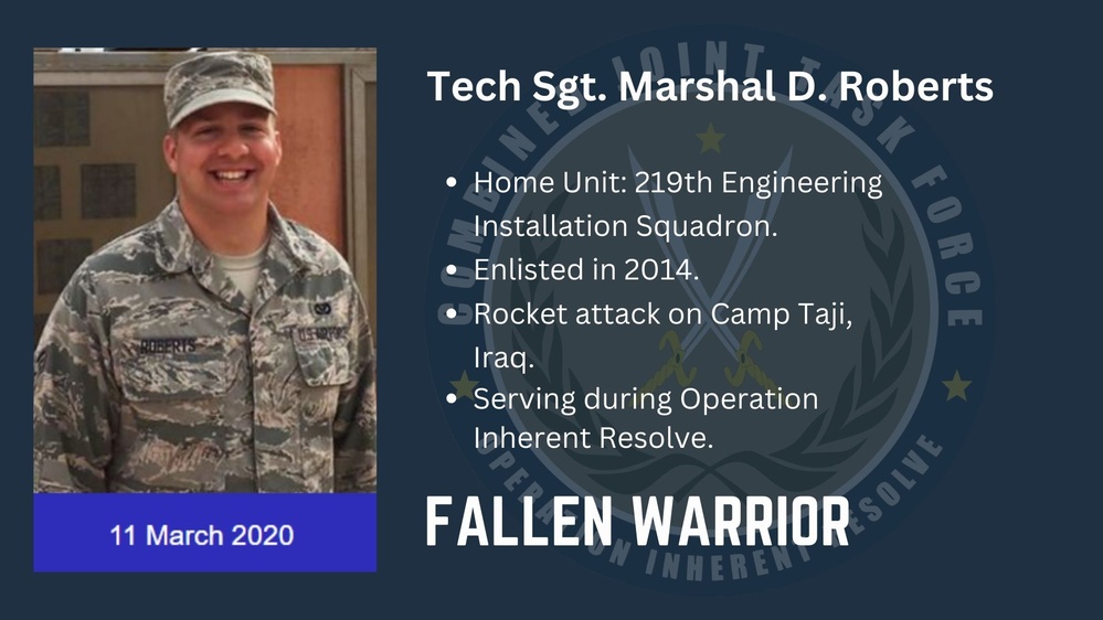 Fallen Warrior: Tech. Sgt. Marshal Roberts