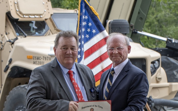 PEO Land Systems Mr. Stephen Bowdren officiated the PM Ground Based Air Defense Change of Charter ceremony