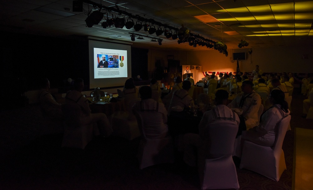 NSF Diego Garcia inaugural MA ball celebrating 50 year milestone