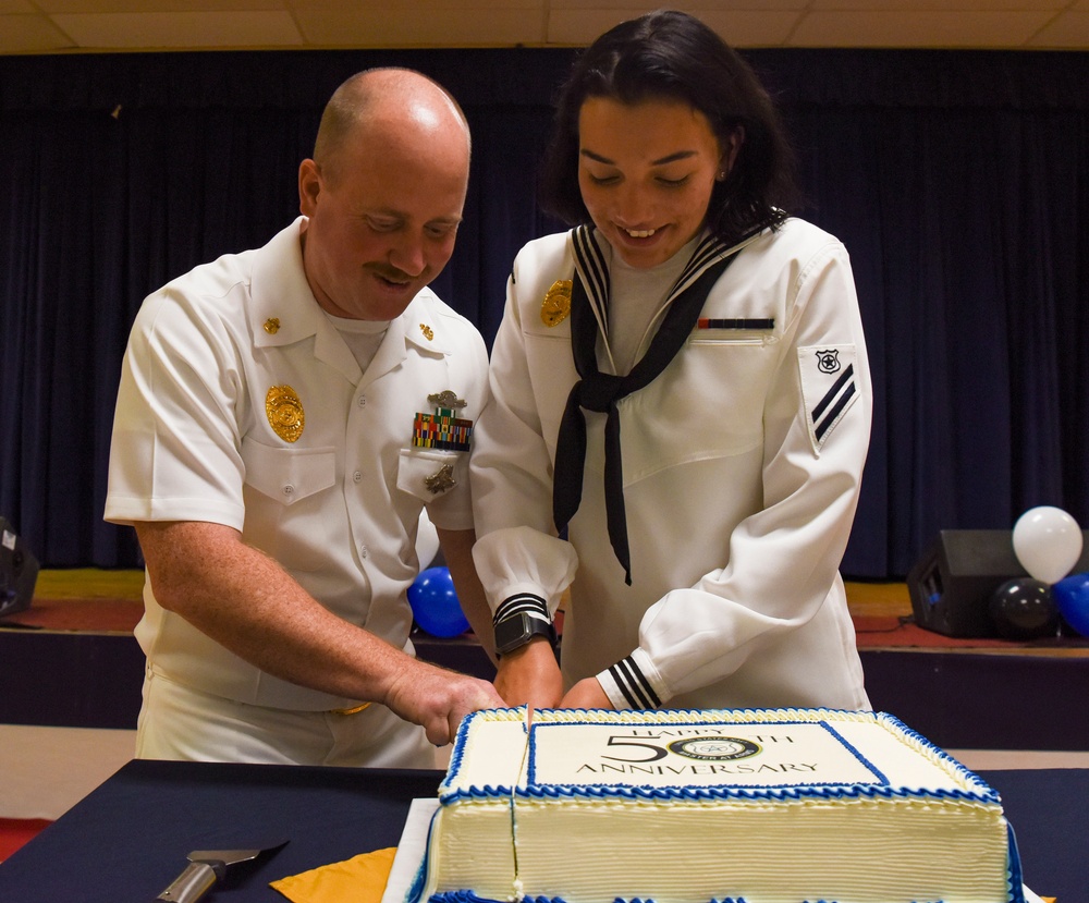 NSF Diego Garcia inaugural MA ball celebrating 50 year milestone