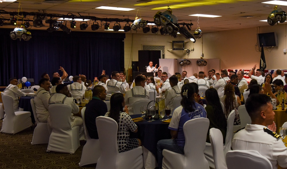 NSF Diego Garcia inaugural MA ball celebrating 50 year milestone